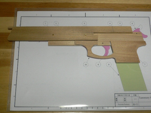 ゴム銃と趣味のブログpaconta Factory ゴム銃製作記録